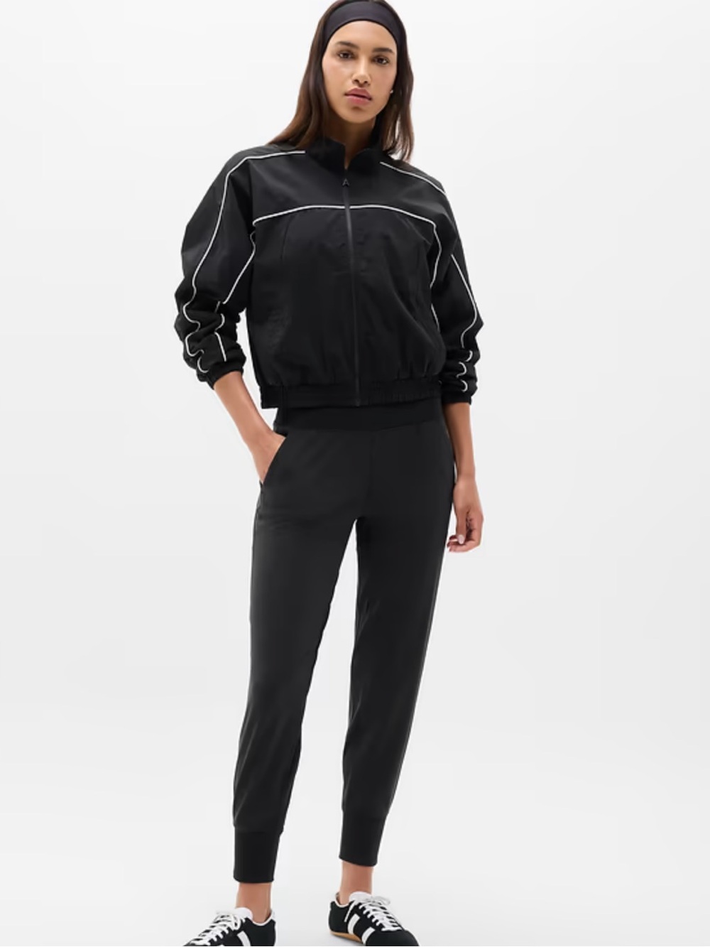 Athleta Venice High Rise Jogger – Black – Medium Tall